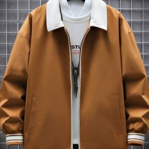 Men's Casual Zipper Jacket