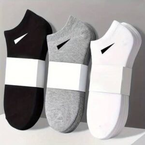 6pcs/3pairs Men's Heavy-Duty Thickened Arch Support Socks