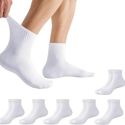 10-pair/5-pair Men's All-Season Socks - Image 7